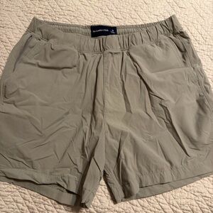 Abercrombie & Fitch Men's Tan Athletic Shorts